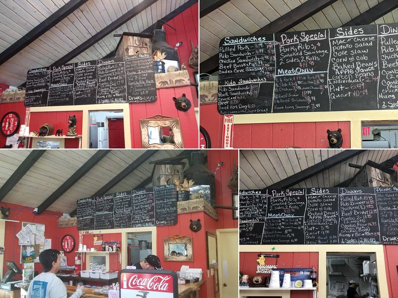 Hungry Bear BBQ #1 Menu