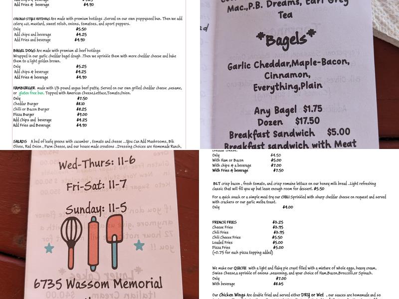 Cheesecakes Plus More Menu