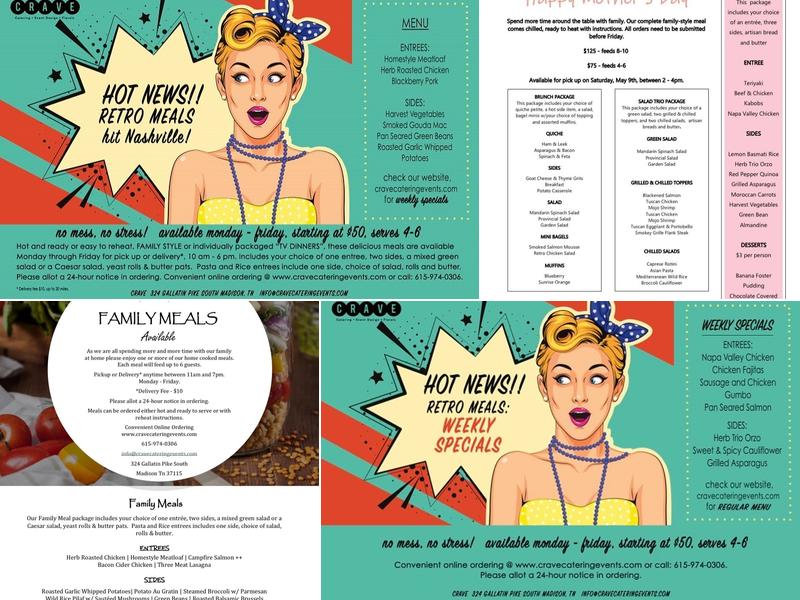 Crave Menu