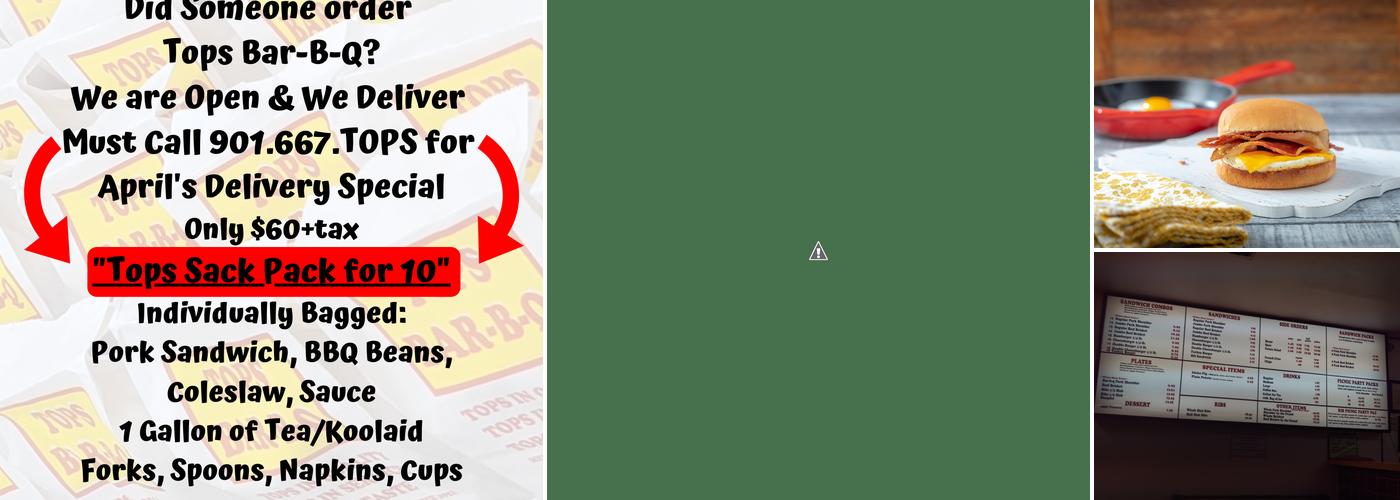 Tops Bar-B-Q Frayser Menu