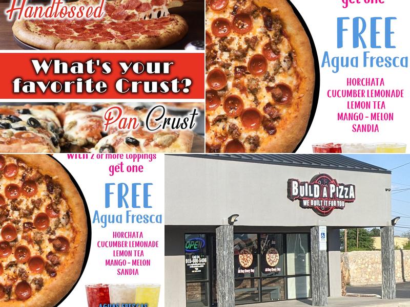 Make A Pizza 10725 N Loop Dr, Socorro