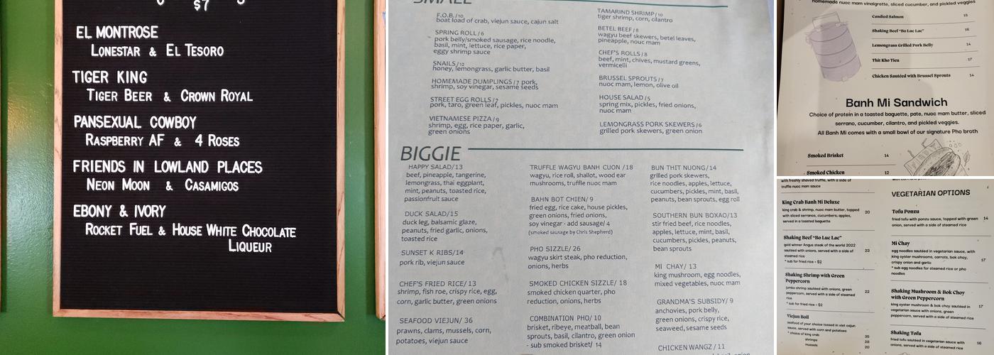 Alora Menu