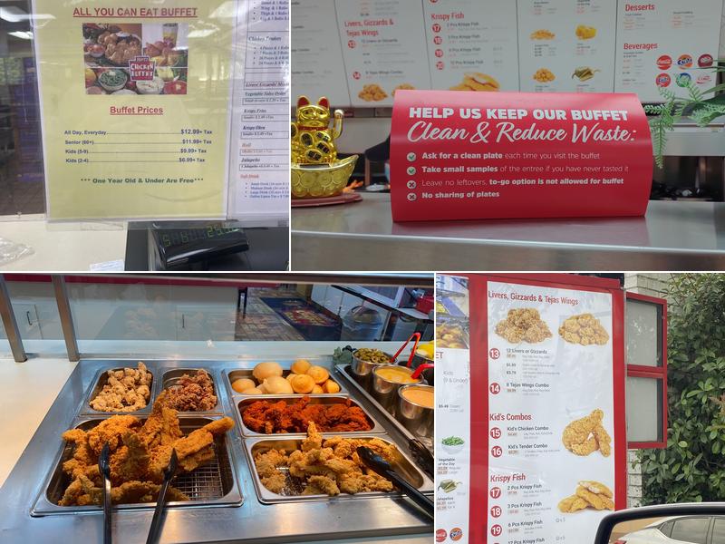 Hartz Chicken Buffet Menu