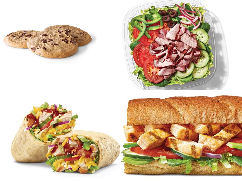 Subway Menu
