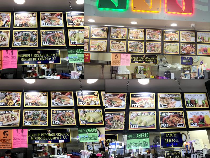 Super Taco Taqueria Katy Menu