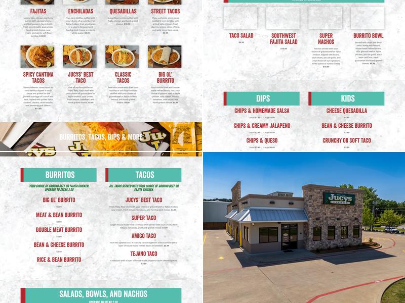 Jucys Taco Menu