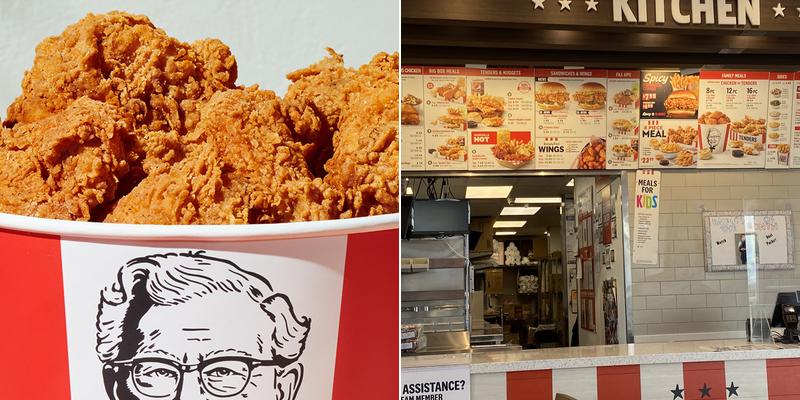 KFC Menu