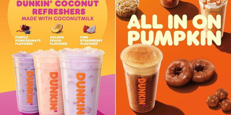 Dunkin' Menu