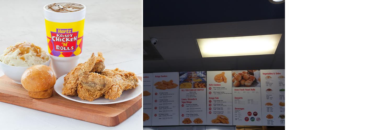 Hartz Chicken Buffet Menu