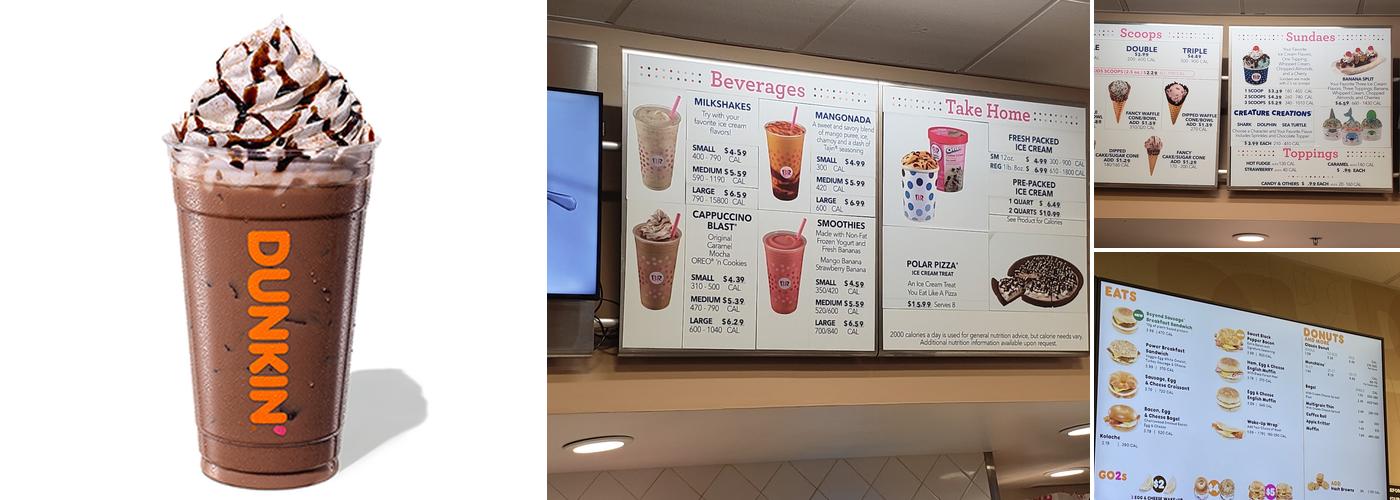 Dunkin' Menu