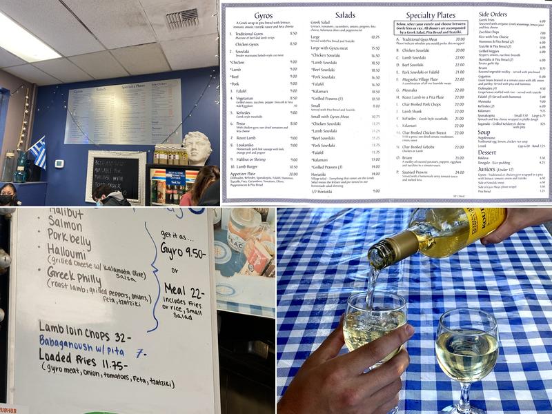 Niko's Gyros Magnolia Menu