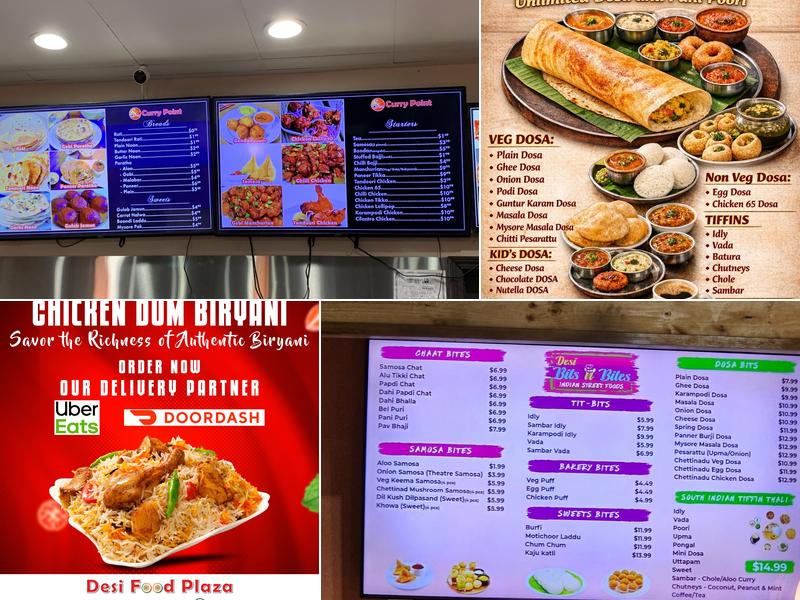 Curry Point Menu
