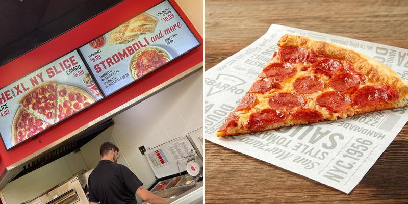Sbarro Menu