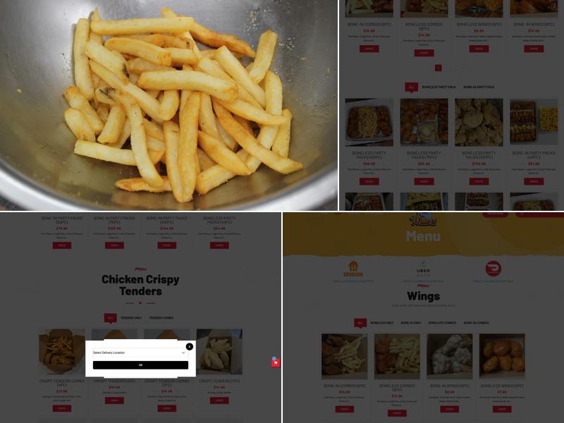 Wing It Plus at the Chapel Hills Mall Menu