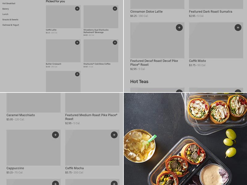 Starbucks Menu