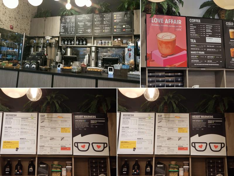 Gregorys Coffee Menu