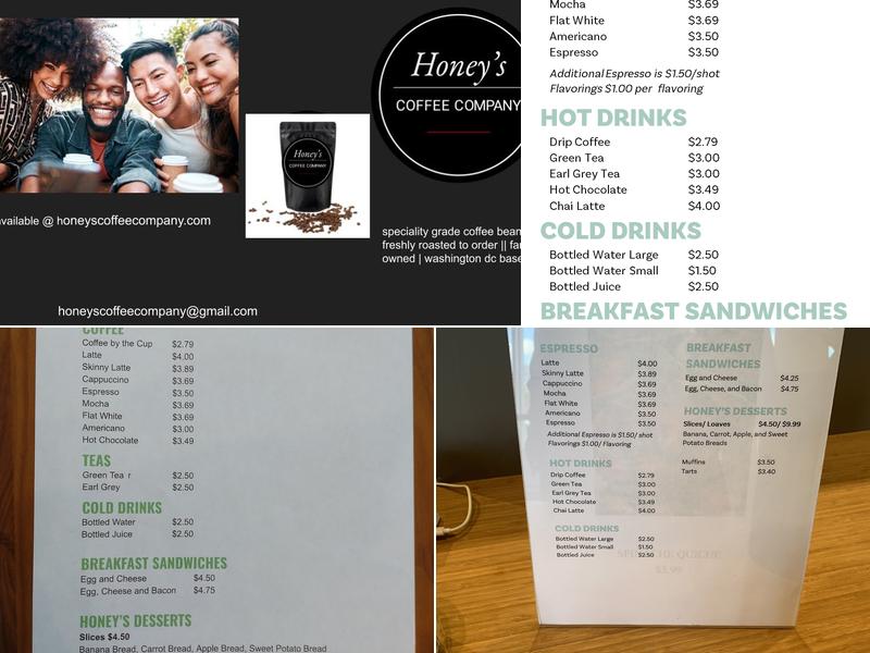 Sacred Grounds Cafe Menu