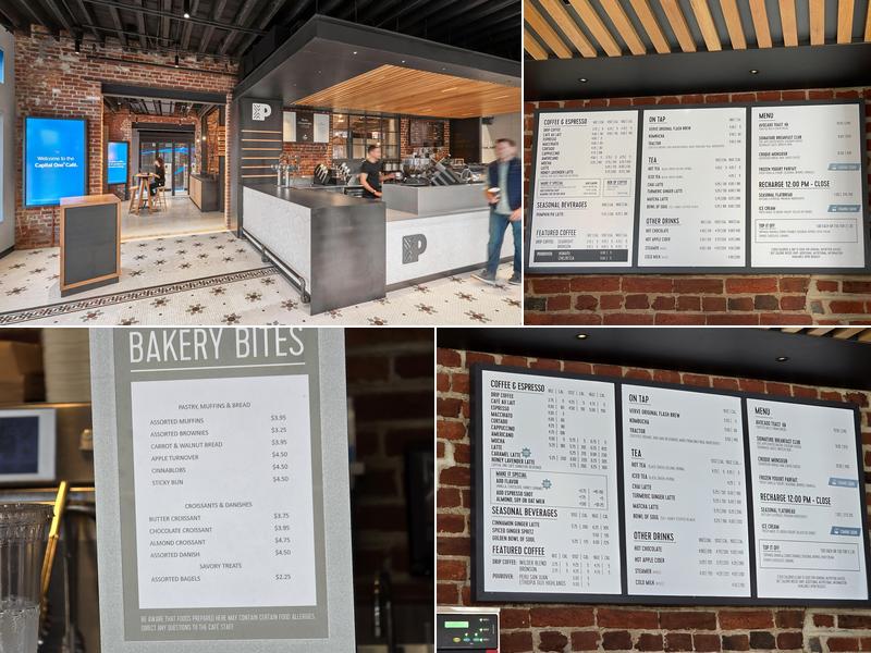 Capital One Café Menu