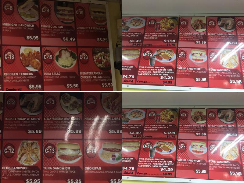 Halley's Cafe Menu