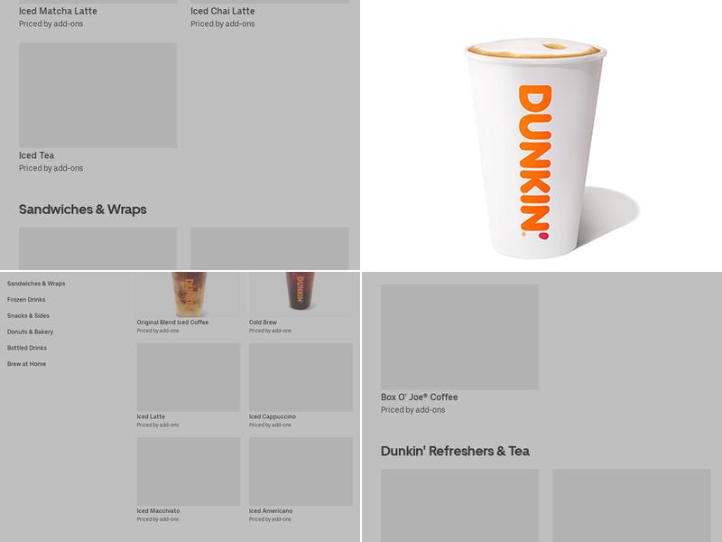Dunkin' Menu