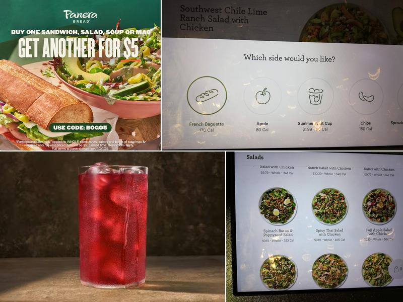 Panera Bread Menu