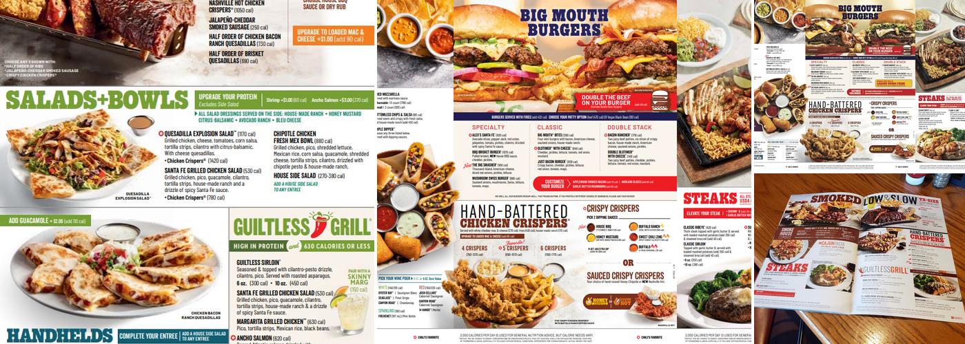 Chili's Grill & Bar Menu