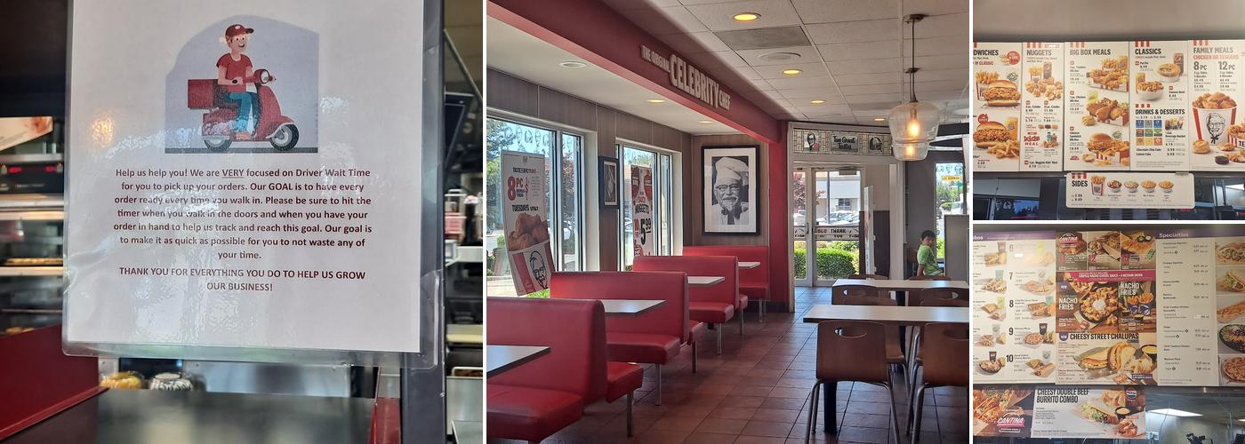 KFC Menu