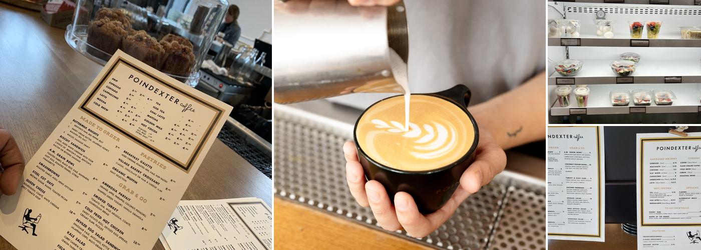 Poindexter Coffee Menu