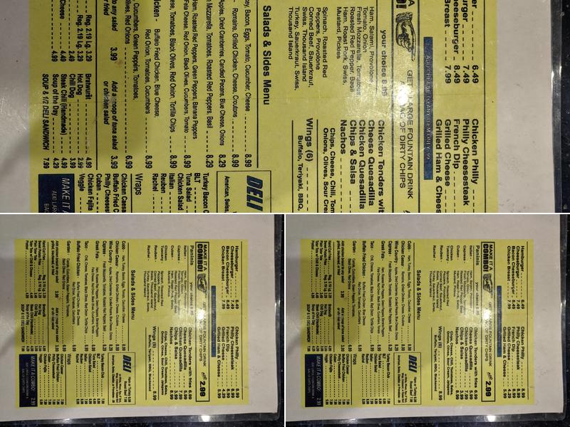 Java Moon Cafe at DAB Menu