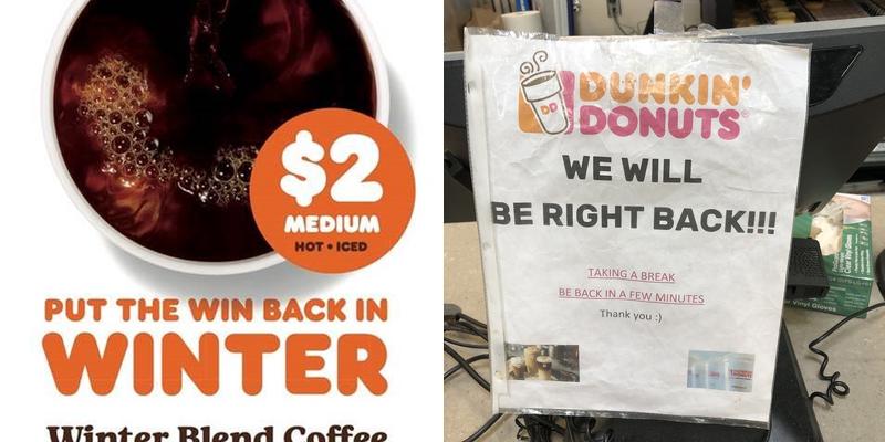 Dunkin' Menu