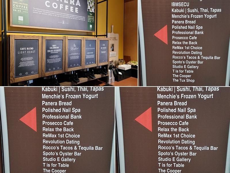 Panera Bread Menu
