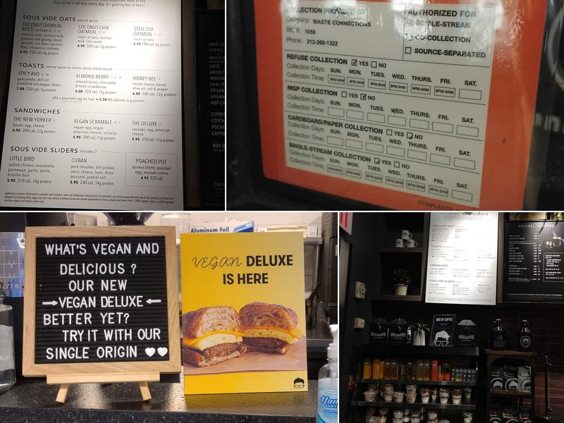 Gregorys Coffee Menu