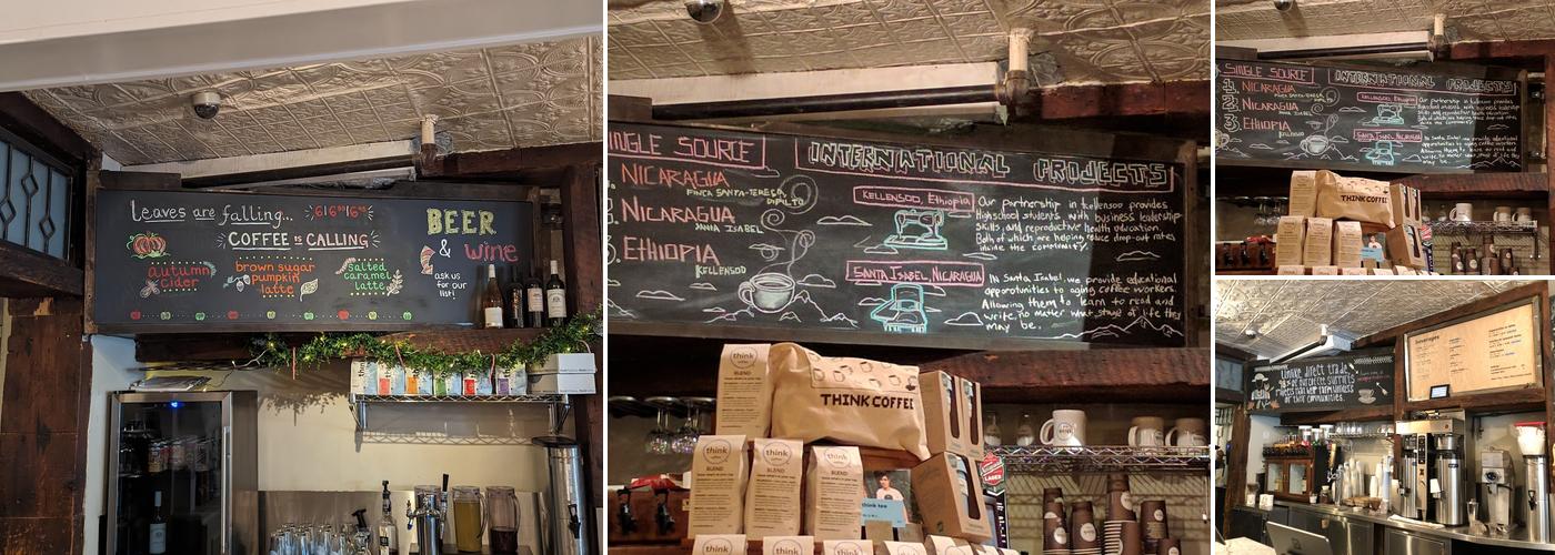 Think Coffee Menu