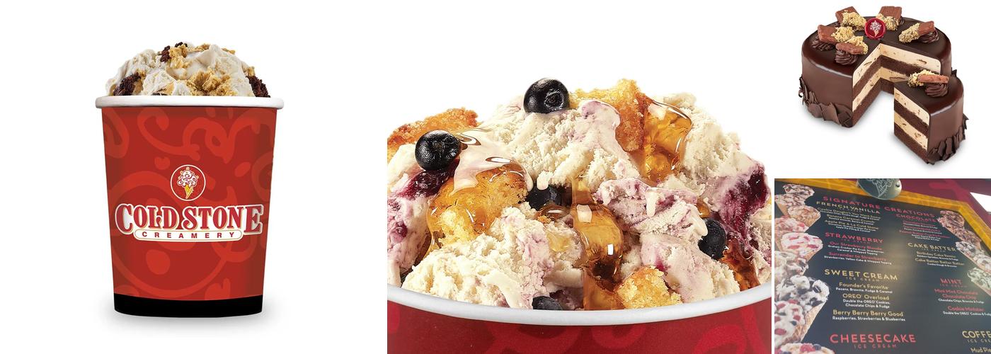 Cold Stone Creamery Menu
