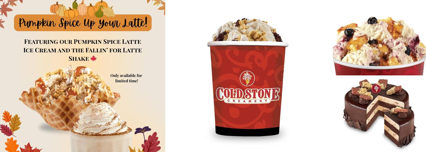 Cold Stone Creamery Menu