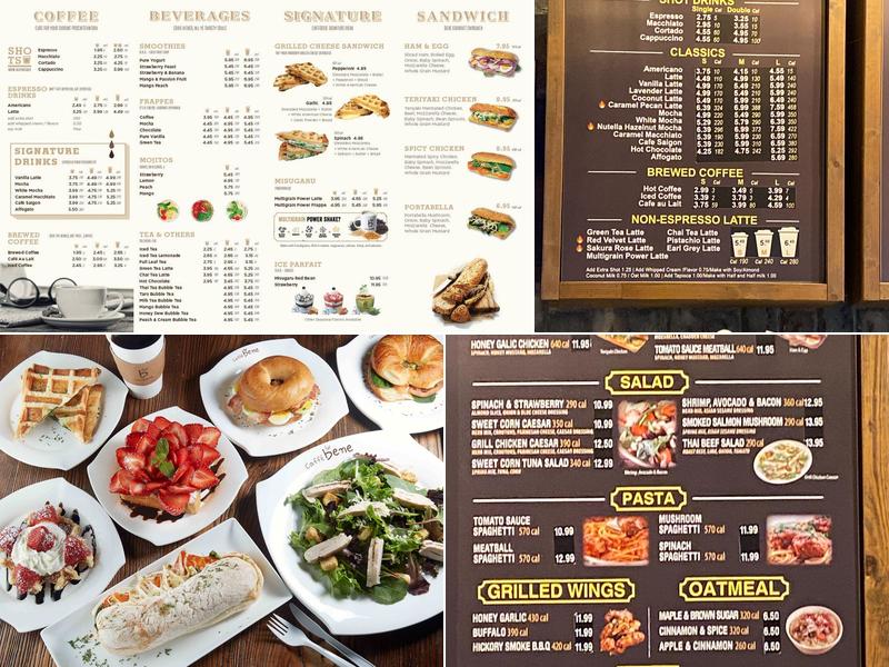 Caffe Bene Menu