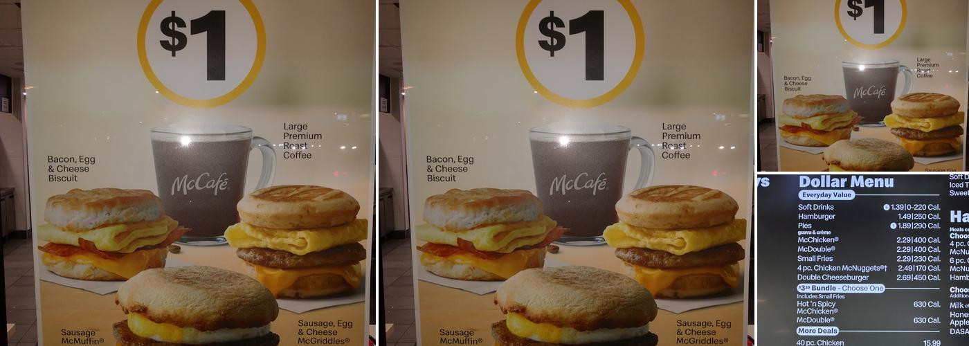McDonald's Menu