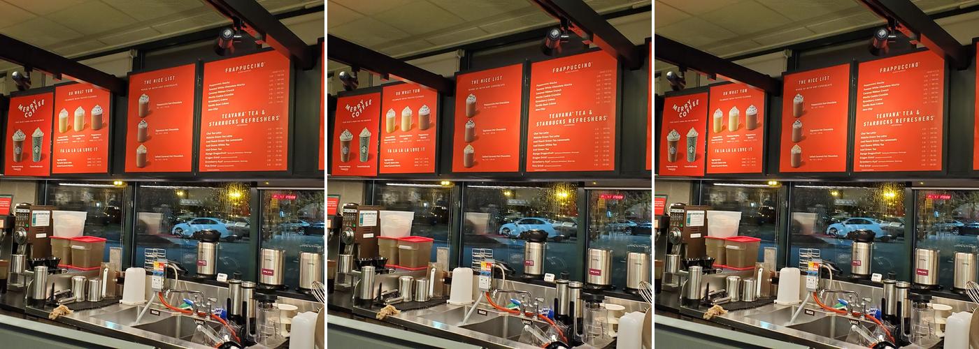 Starbucks Menu