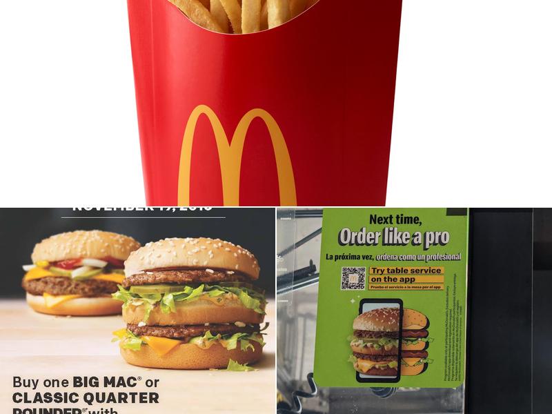 McDonald's Menu