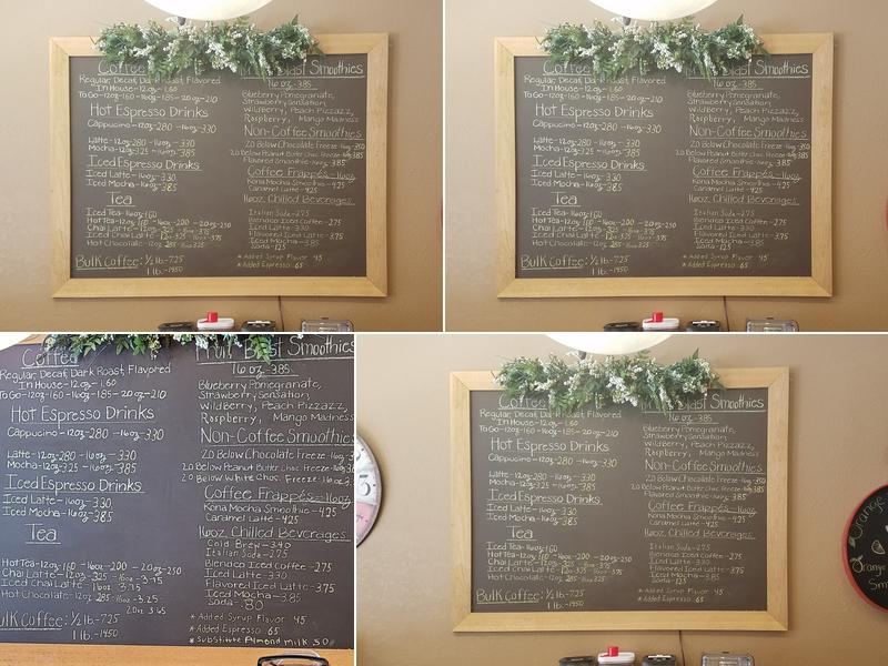 Cup Of Blessing Menu