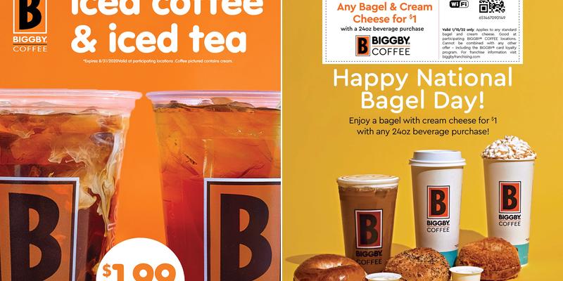 BIGGBY COFFEE Menu