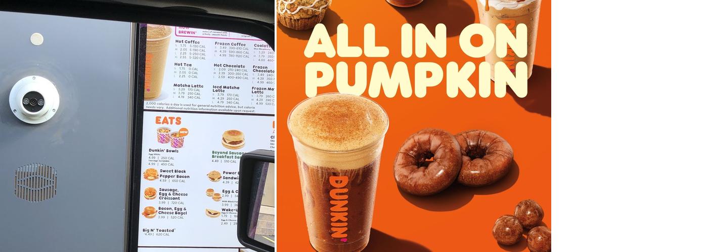 Dunkin' Menu