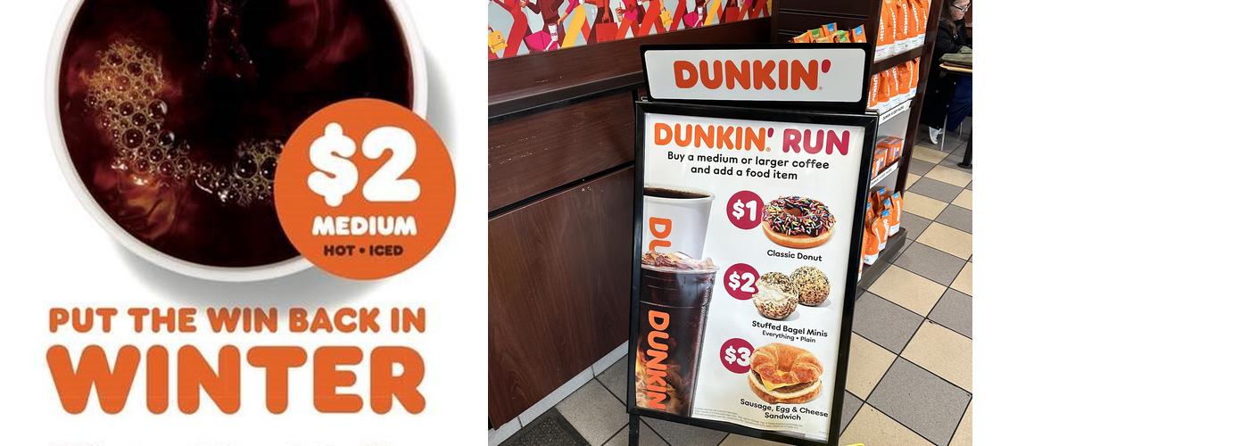 Dunkin' Menu