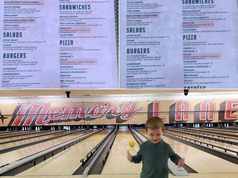 Memory Lanes Menu