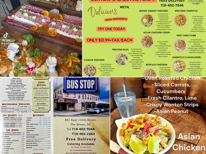 Walnut Bar and grill Menu