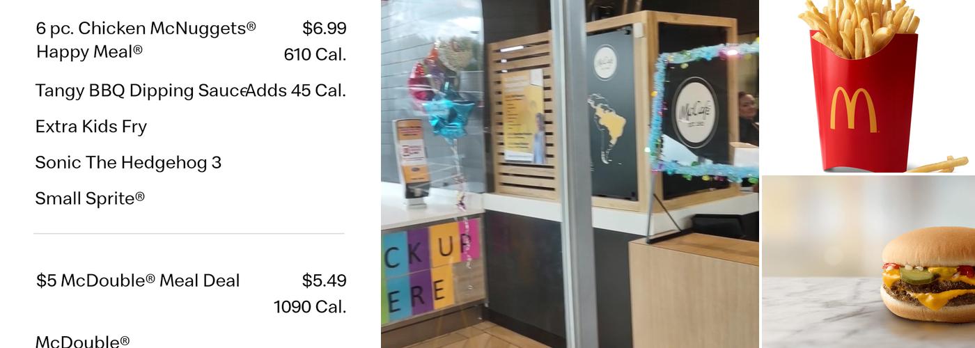 McDonald's Menu
