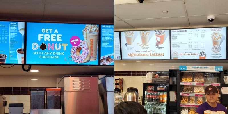 Dunkin' Menu