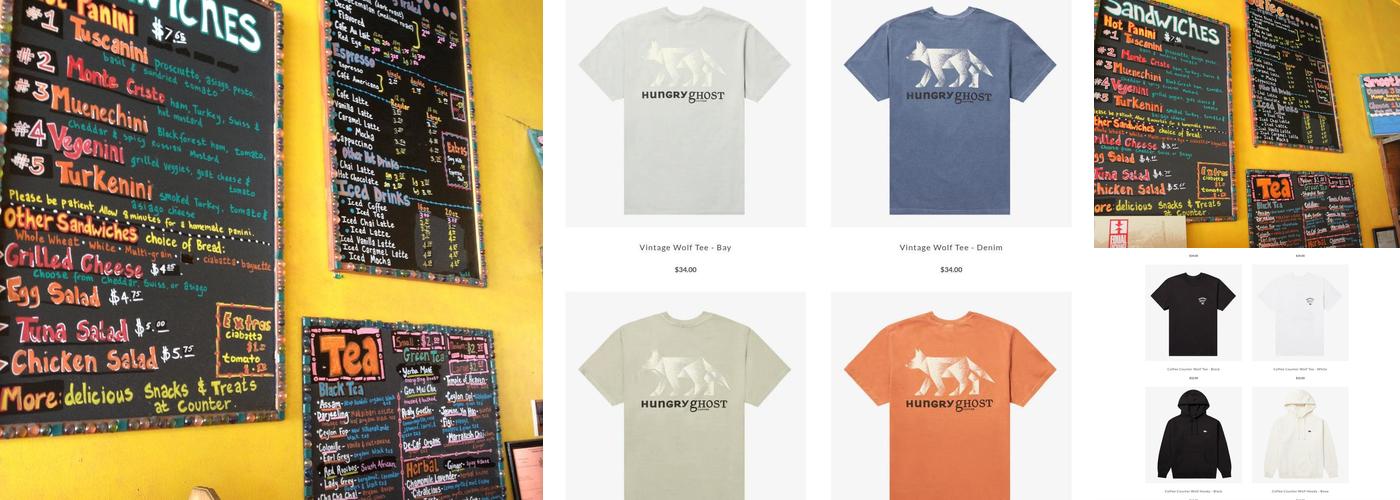 Hungry Ghost Menu
