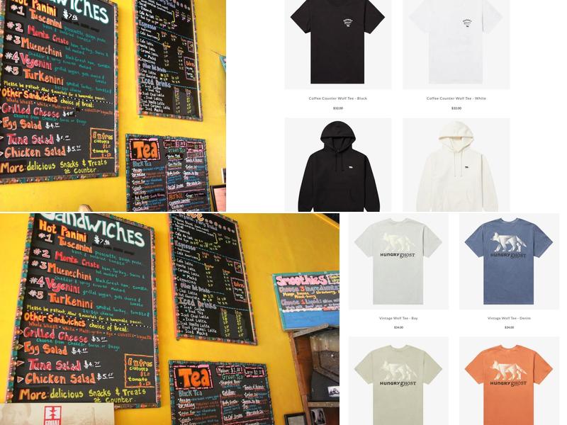 Hungry Ghost Menu