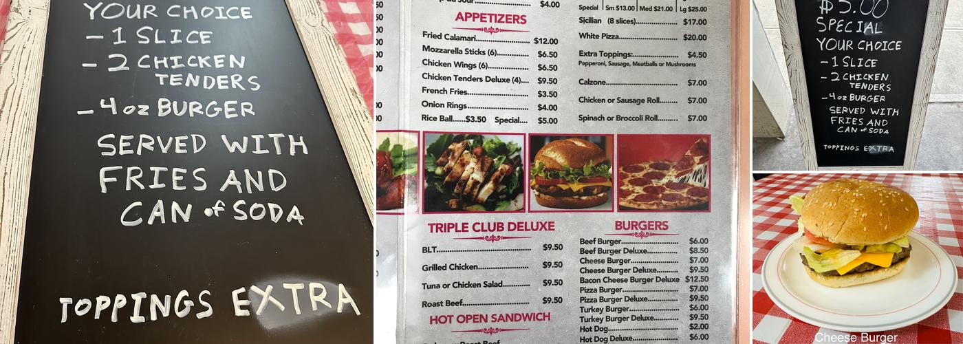 Bergen Beach Cafe Menu